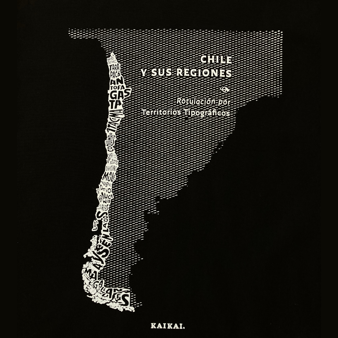 Bolsa Chile tipográfico