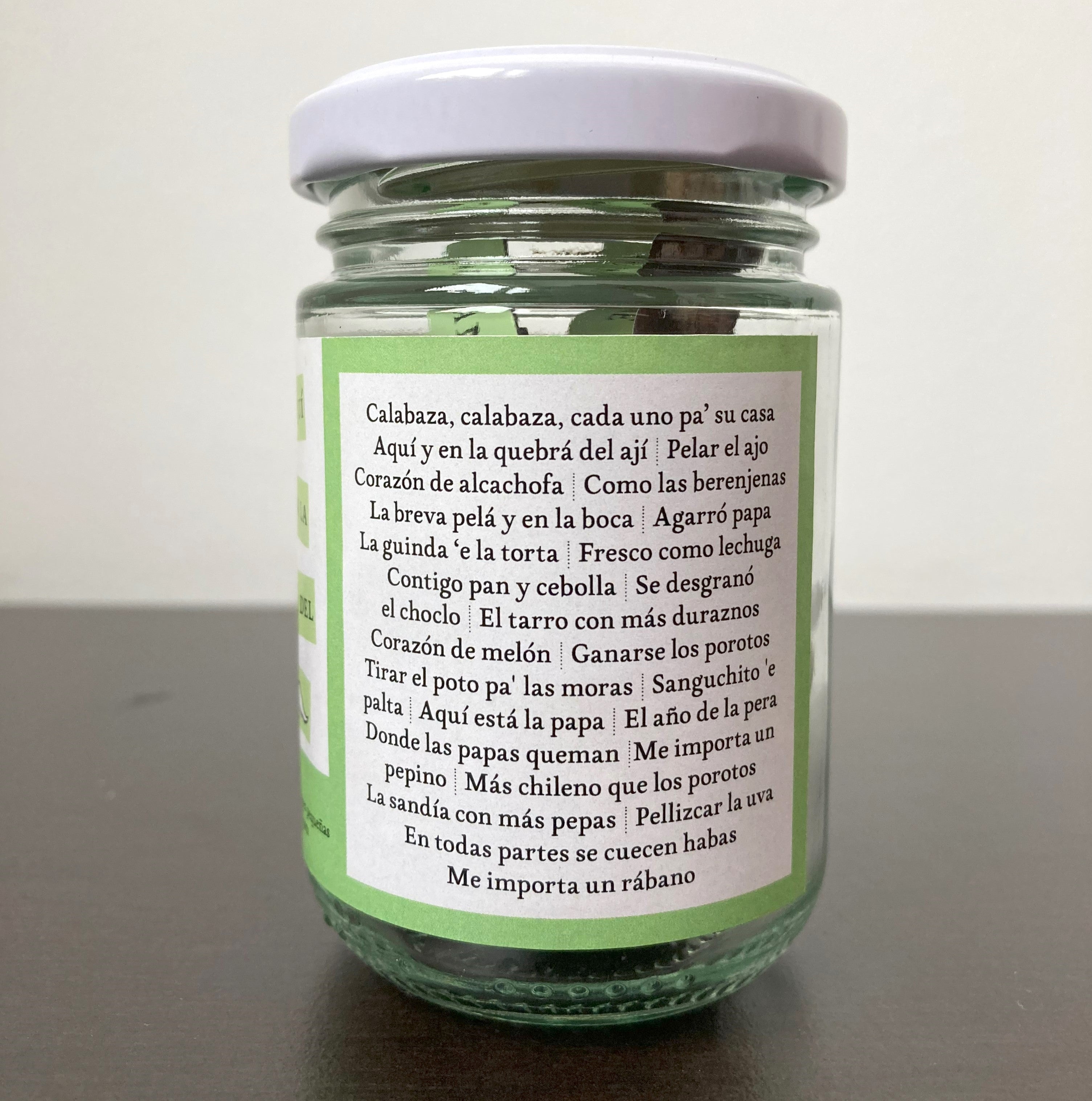 Dichos magnéticos Frutas y verduras