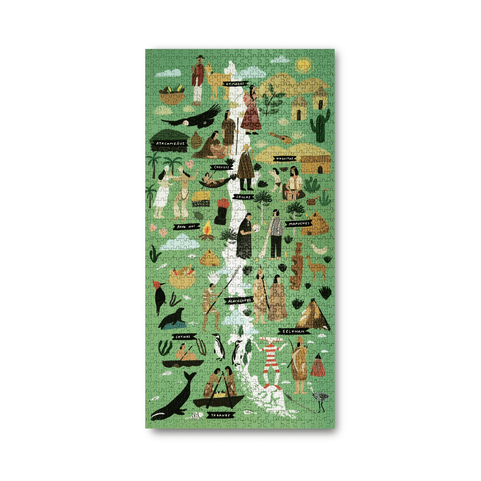 Puzzle 1000pz. Pueblos Originarios