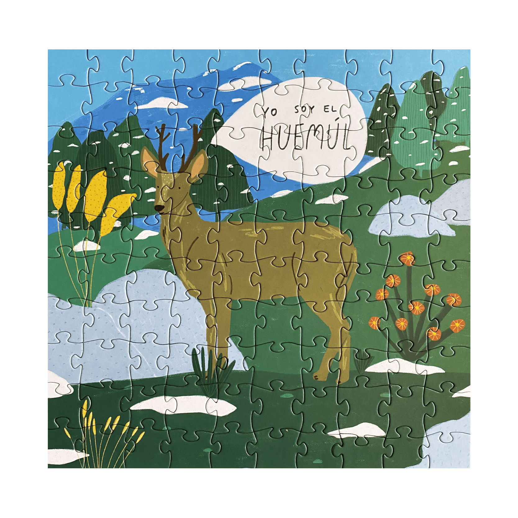 Puzzle 100pz Fauna Huemul