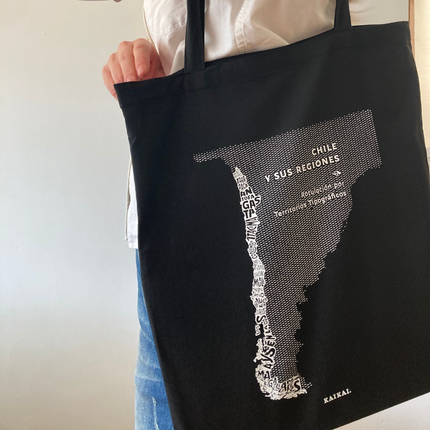 Bolsa Chile tipográfico