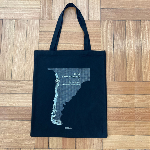 Bolsa Chile tipográfico