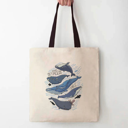 bolsa totebag tote algodon cotton fauna animales chilenos nativos animal ilustracion viñeta comic naturaleza