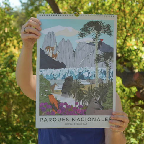 Calendario Salvaje 2026 Parques Nacionales Chilenos