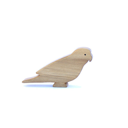 lopa animal madera juguete crianza natural juego libre fauna chilena