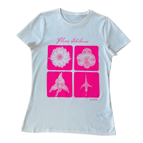 Polera Flores Mujer