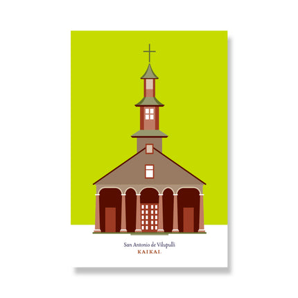 Postales Iglesias de Chiloé