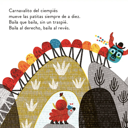 carnavalito del ciempiés bicho insecto libro niños música infantil mazapán amanuta 