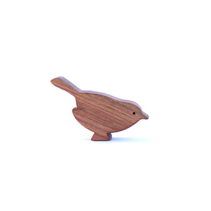 lopa animal madera juguete crianza natural juego libre fauna chilena