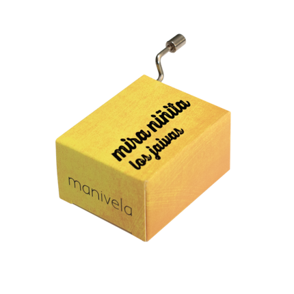 mira niñita los jaivas cajita musical caja de musica souvenir regalo recuerdo dulce nostalgia manivela