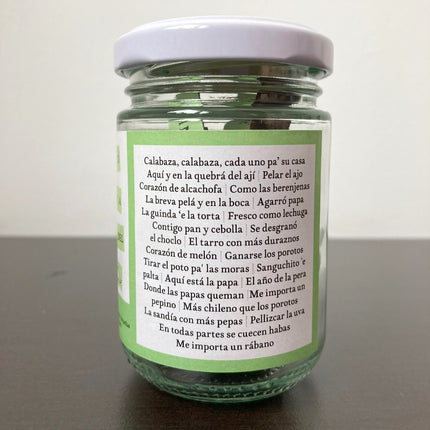 Dichos magnéticos Frutas y verduras