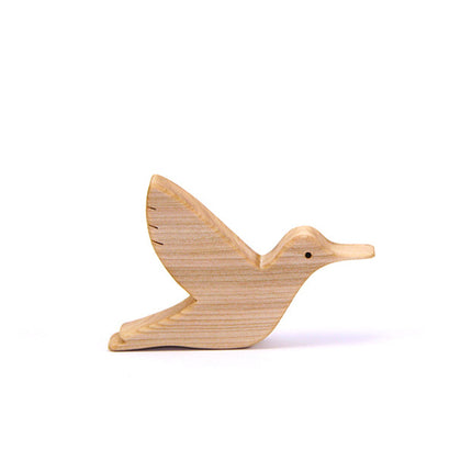 lopa animal madera juguete crianza natural juego libre fauna chilena