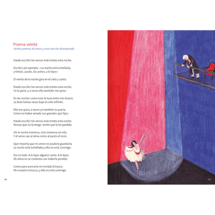 libro de poesía ilustrado poemario de poemas de amor pablo neruda El amor, tema central en la poesía de Neruda, vive en versos de dulzura, erotismo y melancolía, emocionando a quienes se han enamorado. Poemas clásicos y universales, acompañados de hermosas ilustraciones editorial amanuta