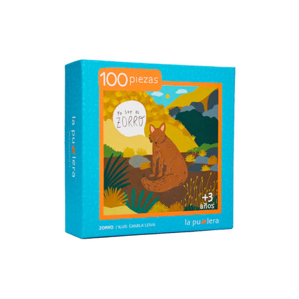 Puzzle 100pz Fauna Zorro