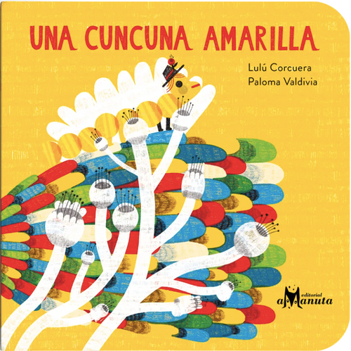 una cuncuna amarilla libro infantil música chilena mazapán ilustración insectos bichos amanuta 
