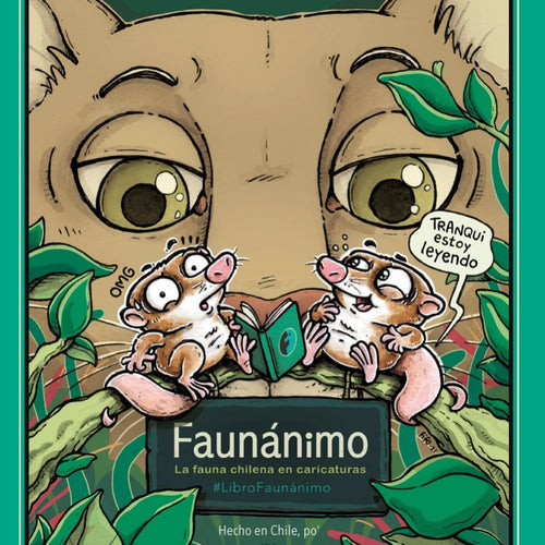 libro faunanimo comic viñeta caricatura fauna chilena animales comico