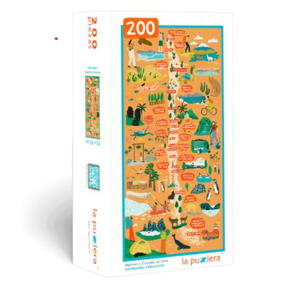 Puzzle 200pz Regiones y ciudades