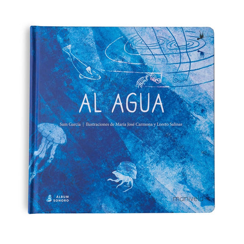 album sonoro libro con sonidos al agua sonidos de lluvia mar cataratas rio infantil