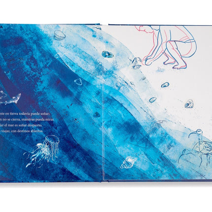 album sonoro libro con sonidos al agua sonidos de lluvia mar cataratas rio infantil