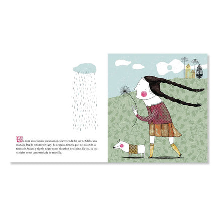 La niña Violeta