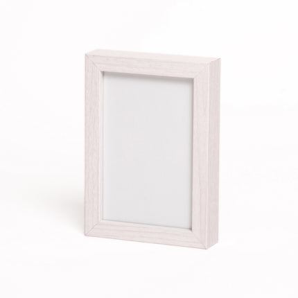 marco afiche mdf blanco 30x40