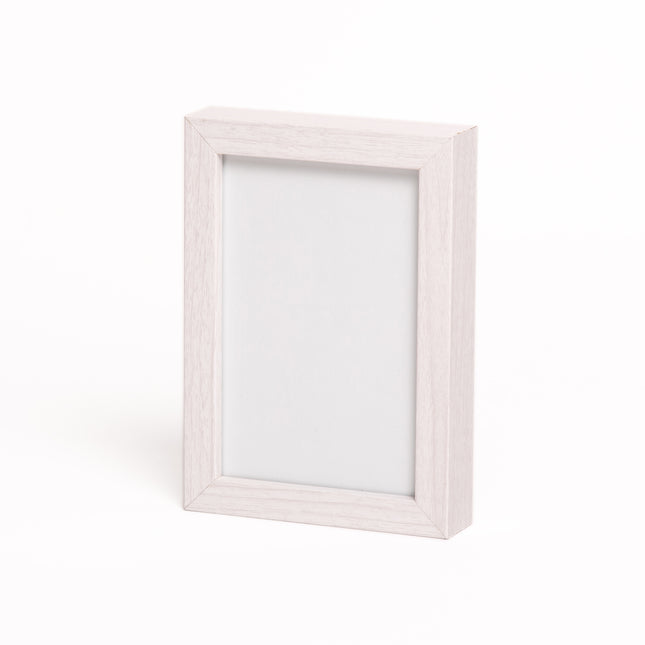 marco afiche mdf blanco 30x40