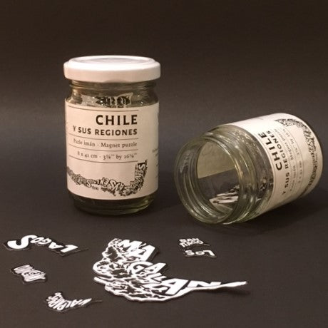 Puzzle magnético Chile y sus regiones